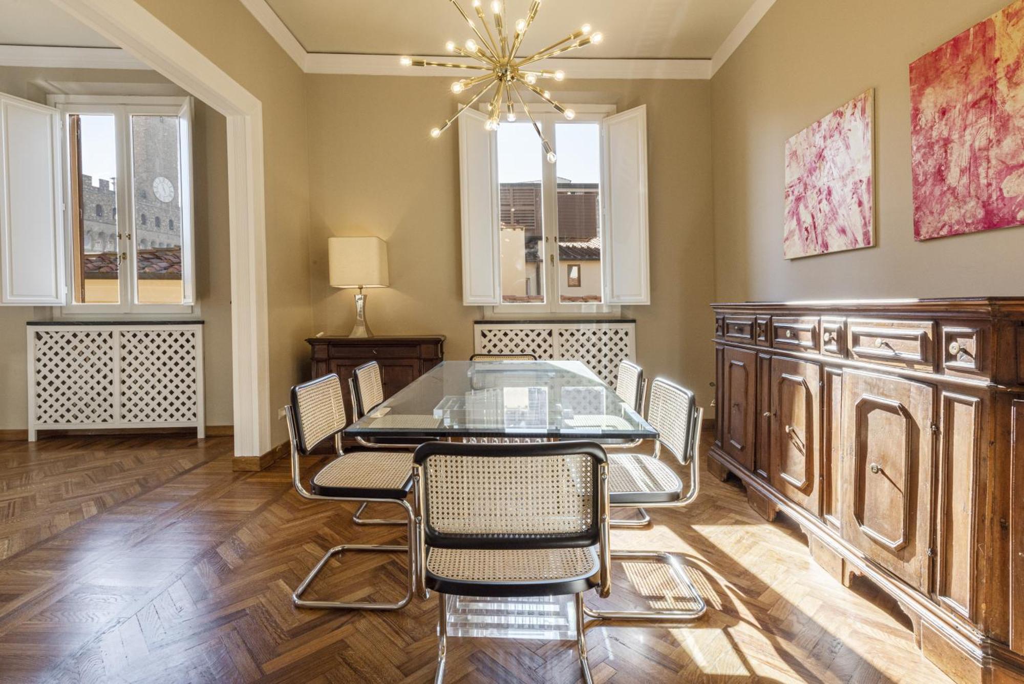 Ferienwohnung Penthouse In Piazza Della Signoria Duomo View Florenz Exterior foto