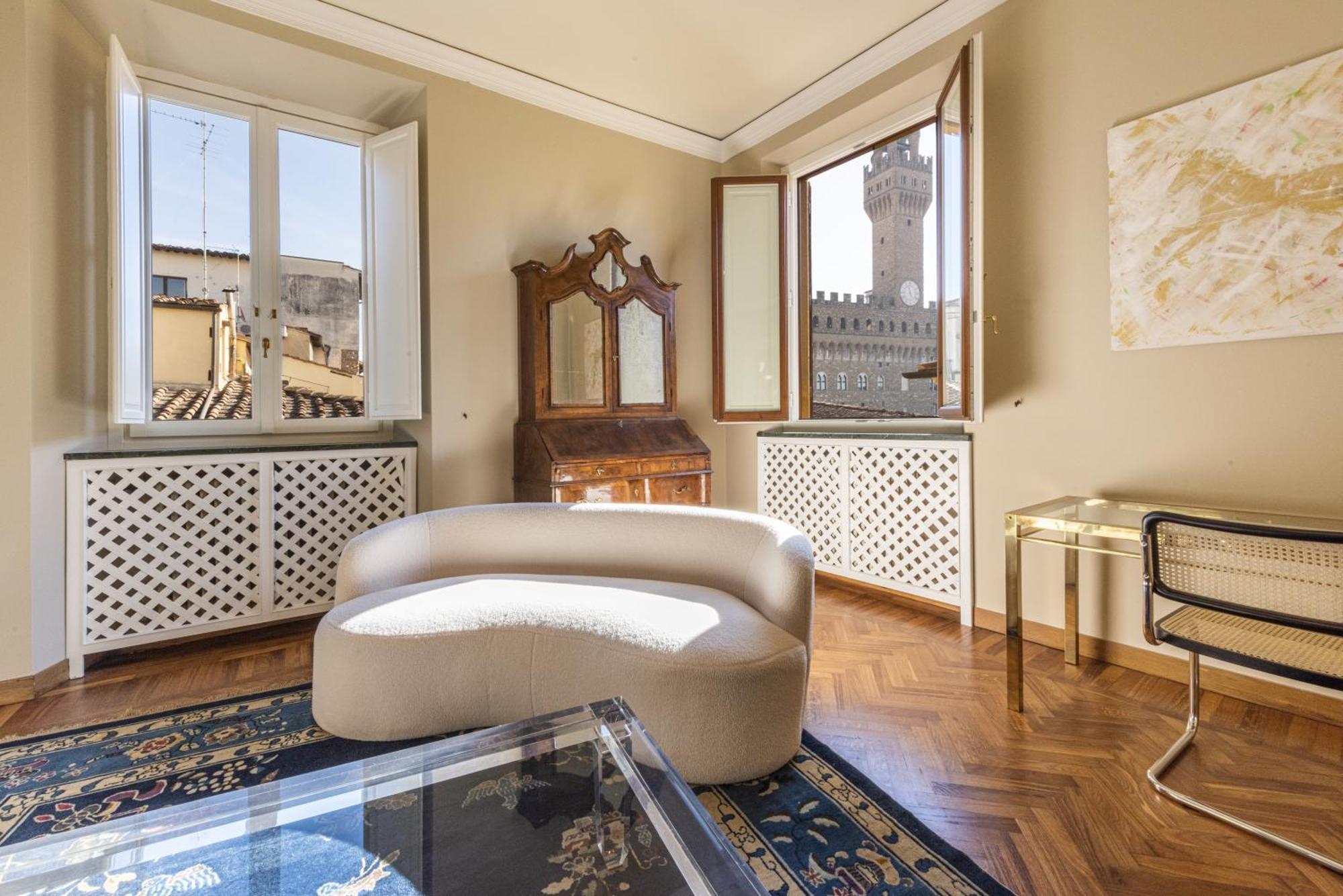 Ferienwohnung Penthouse In Piazza Della Signoria Duomo View Florenz Exterior foto