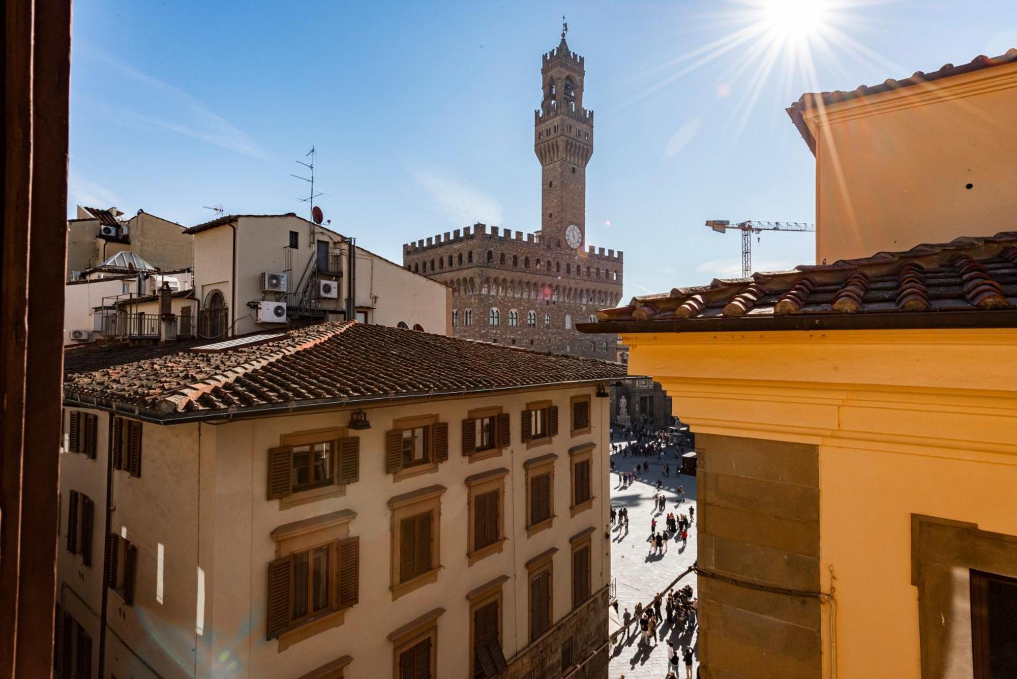 Ferienwohnung Penthouse In Piazza Della Signoria Duomo View Florenz Exterior foto