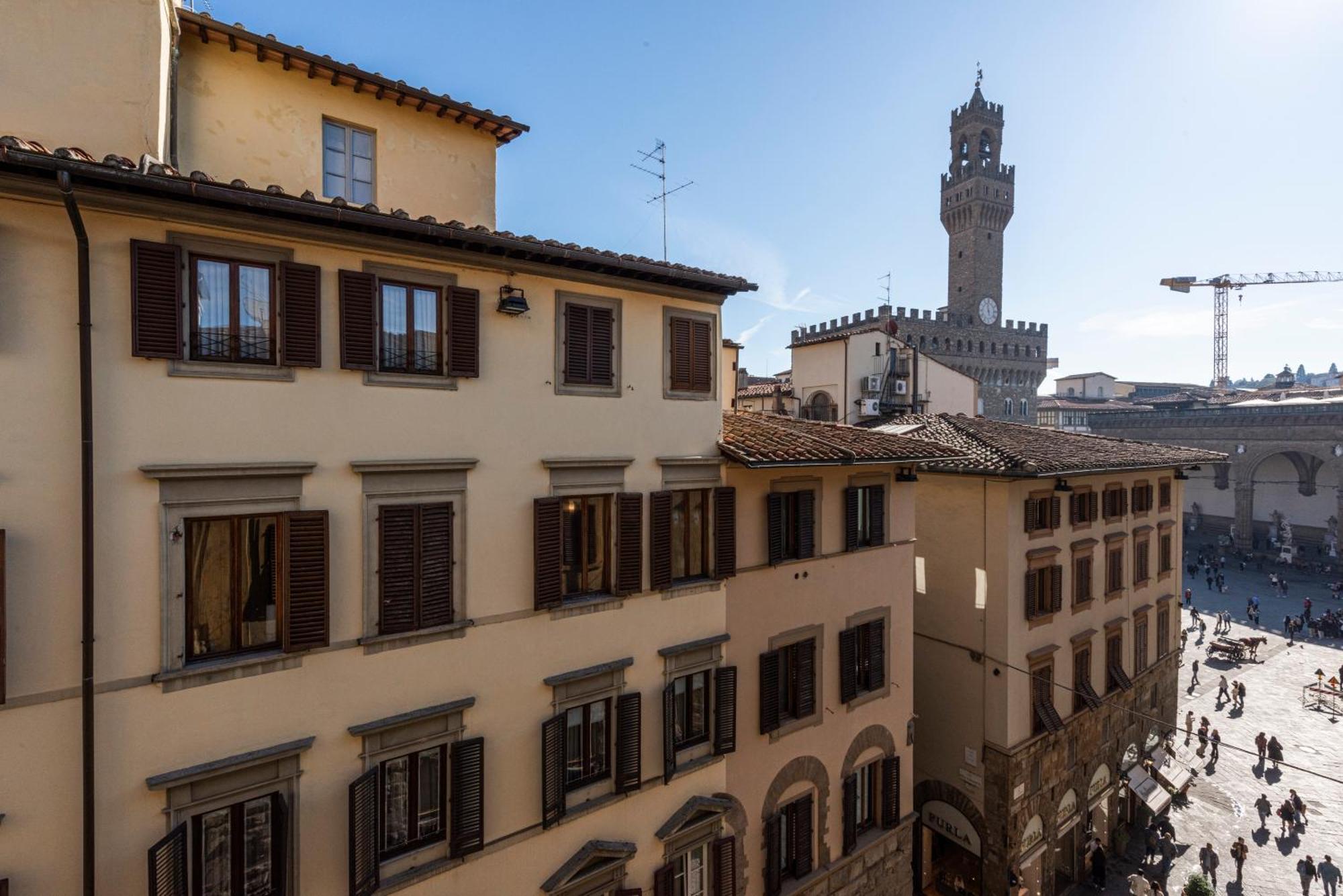 Ferienwohnung Penthouse In Piazza Della Signoria Duomo View Florenz Exterior foto